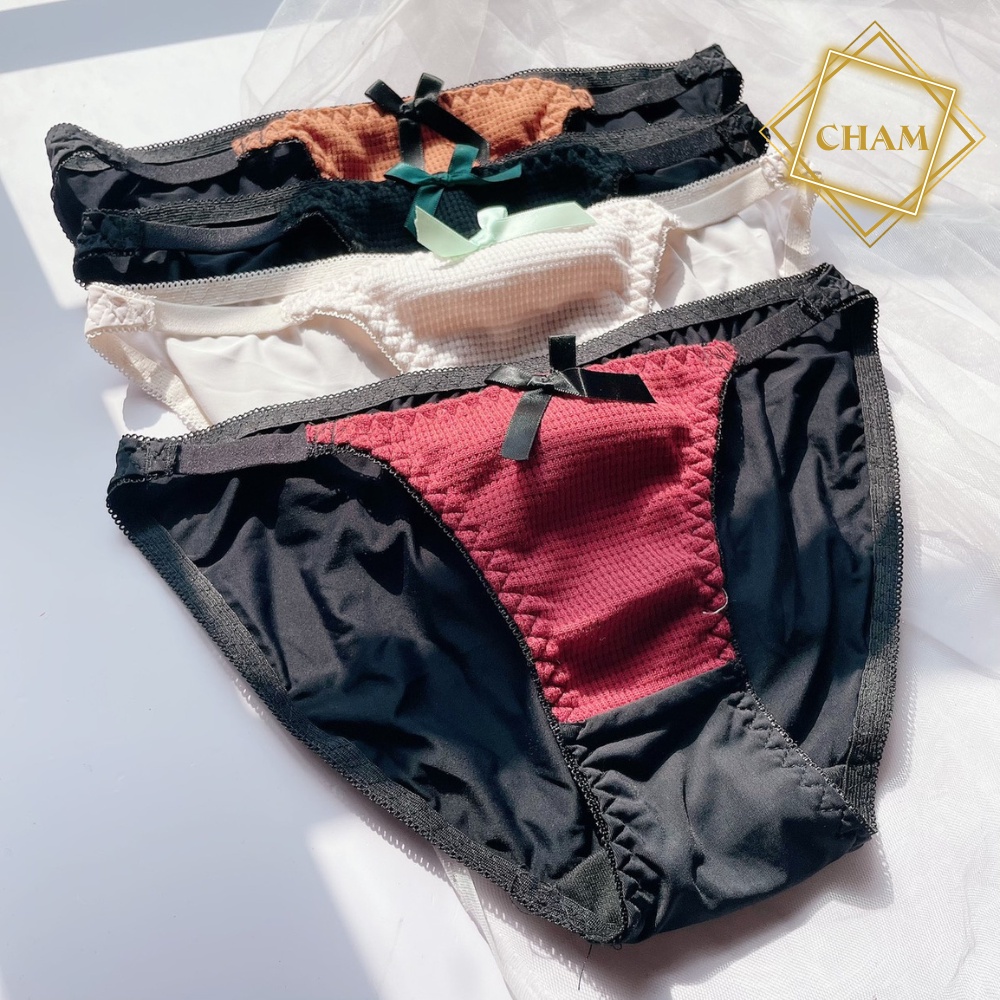 Quần lót nữ thun lạnh LIU quần sịp nữ thông hơi Thái Lan