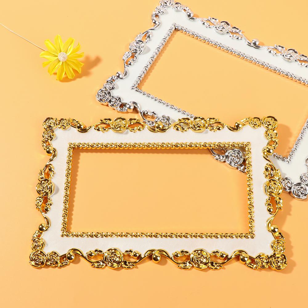 Công Tắc Đèn DORAW Viền Hoa Hồng|Miếng Dán Tường Bằng Nhựa Resin Thiết Kế Dễ Thương