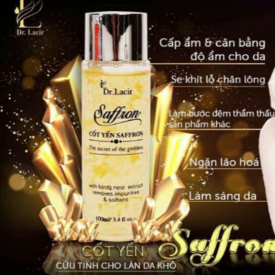 Toner Cốt Yến Saffron Drlacir 100ml | BigBuy360 - bigbuy360.vn