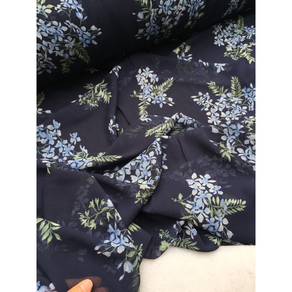 Voan chiffon 2 (Voan chiffon mềm mại, co giãn nhẹ, mát và nhẹ bay) | BigBuy360 - bigbuy360.vn