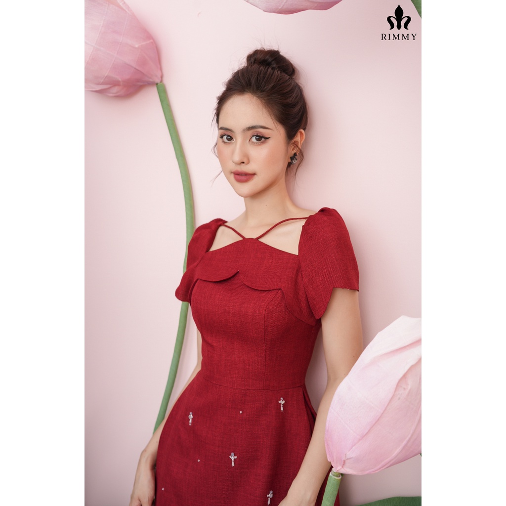 Đầm thiết kế dự tiệc đính đá tinh xảo Rimmy Masena Dress