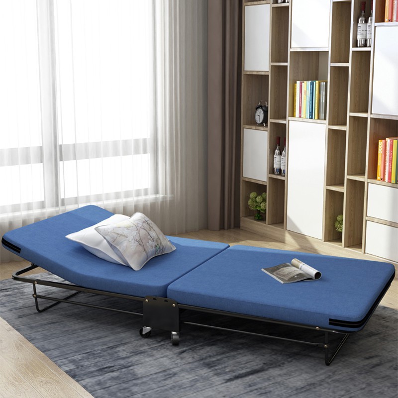 Giường Gấp, Ghế ngủ trưa văn phòng, Giường Ngủ Bệnh viện gấp gọn,có bánh xe