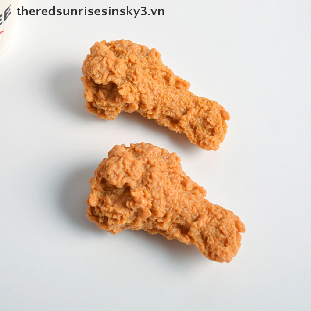 Móc Khóa Hình Đùi Gà Chiên Độc Đáo