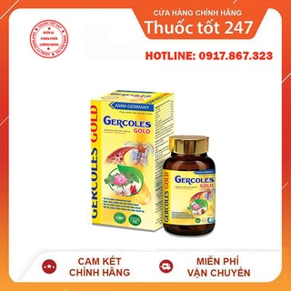 ✅ Viên Uống Hỗ Trợ Giảm Cholesterol 👍[Freeship] ❤️ , Giảm Nguy Cơ Xơ Vữa Động Mạch GERCOLES GOLD dành cho người cao huyế