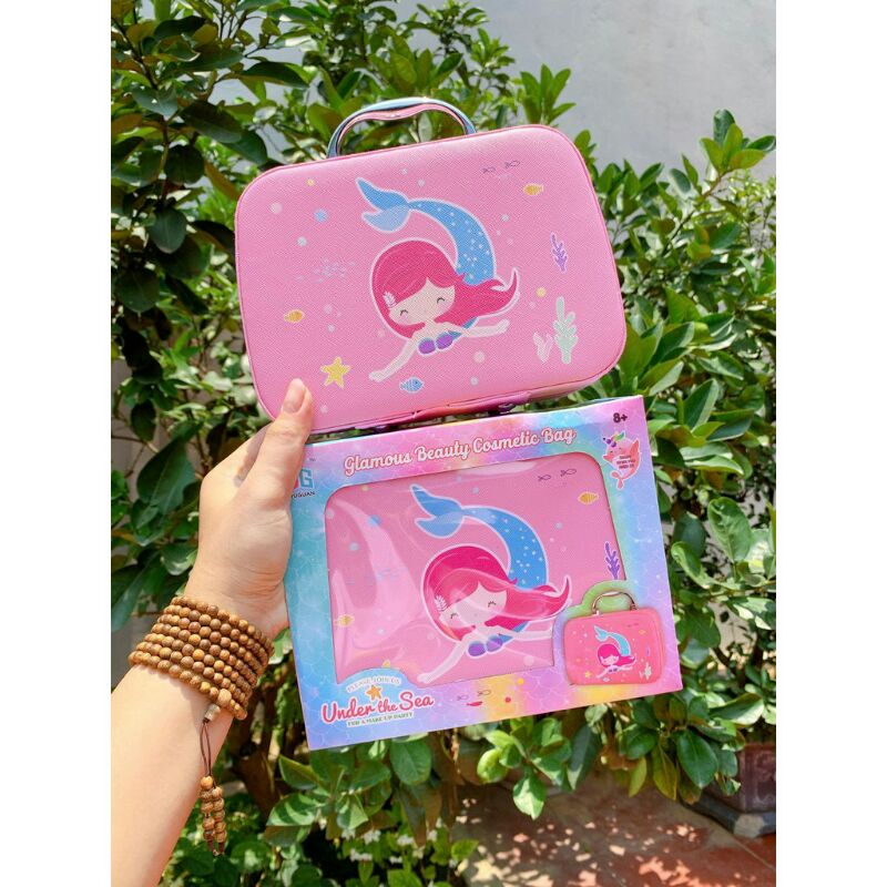 Bộ trang điểm cho bé gái 20 món an toàn, xinh xắn (bộ hồng)