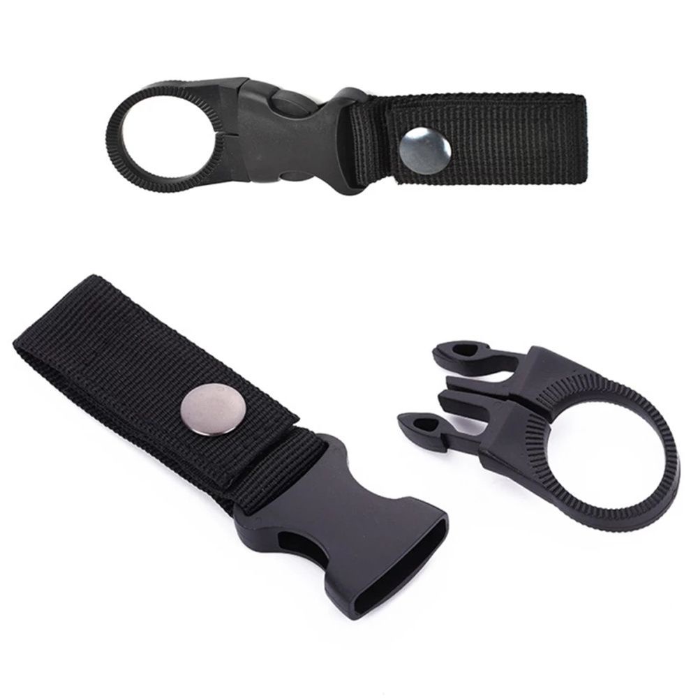 Phụ kiện giá đỡ bình nước bằng nylon gắn balo tiện dụng và bền