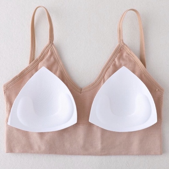 Áo Bra Gân Tăm Hở Lưng Hình Chữ U BONI BRA, Áo Tập Gym Yoga, Áo Hai Dây Cotton 367