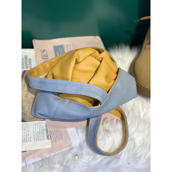 Túi tote 2 mặt da thật - hàng si