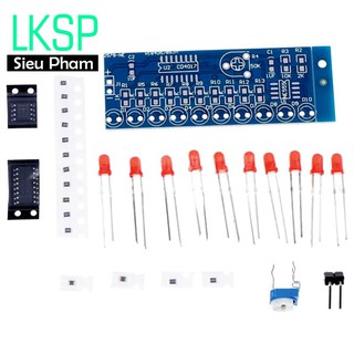 Kit Tự Ráp NE555 + CD4017 Đèn Nháy 10 Led