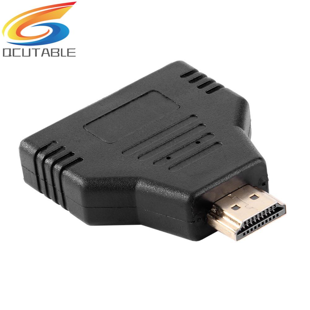 Bộ chuyển đổi cổng HDMI sang 2 HDMI 1 đầu ra 1080P
