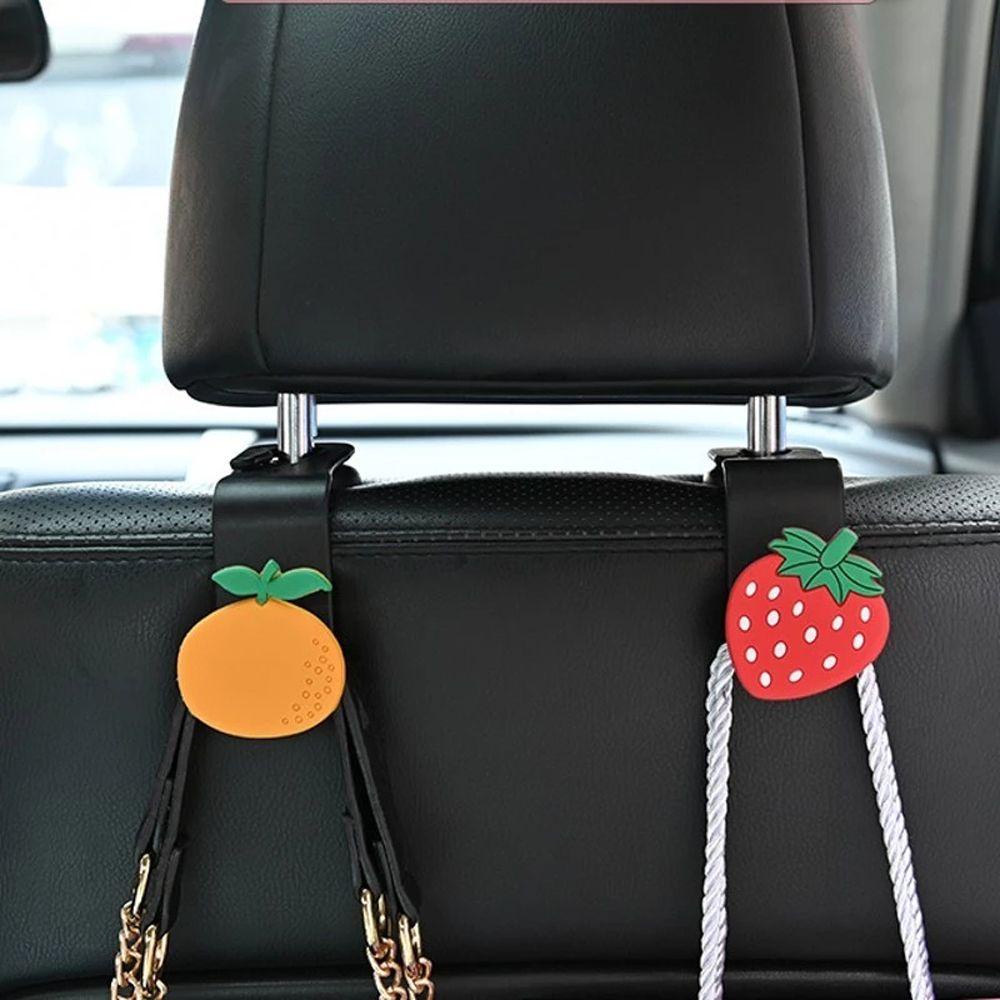 Móc treo đồ MMULCK kiểu trái cây/ ngôi sao/ cánh thiên thần trang trí sau ghế xe hơi