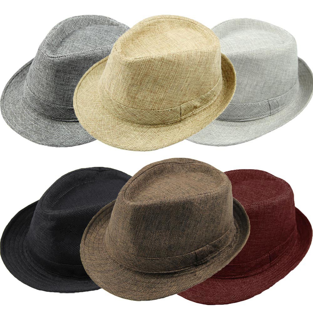 Nón phớt Fedora kiểu dáng thời trang dành cho nam và nữ