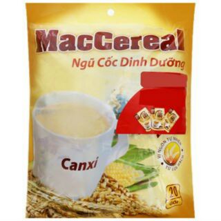 Bột ngũ cốc lúa mạch Maccereal Canxi túi 560g (20 gói)
