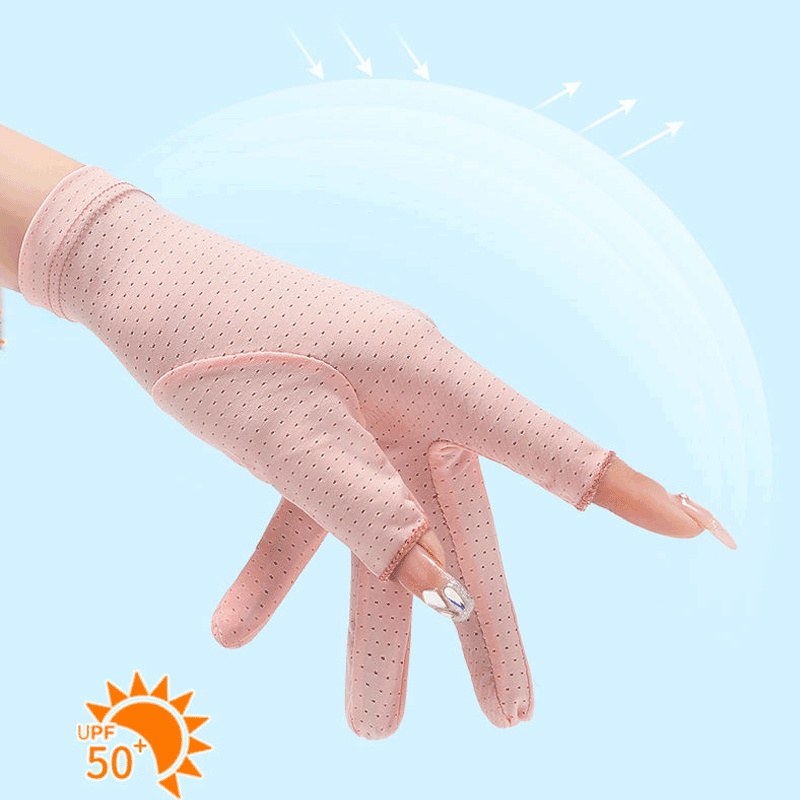 Găng tay chống nắng siêu mỏng thoải mái dành cho nữ