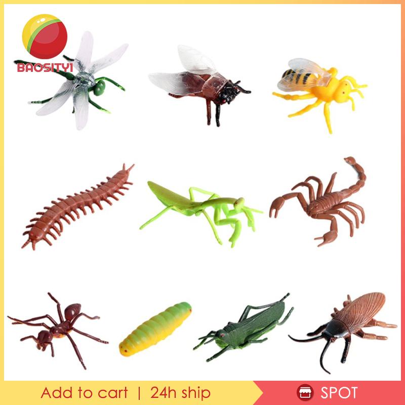 [Baosity1] Đồ Chơi Mô Hình Côn Trùng Bằng Nhựa Cho Bé