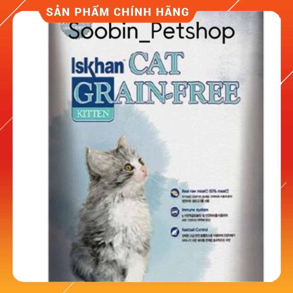 2.5kg thức ăn cho mèo con Iskhan grainfree kitten