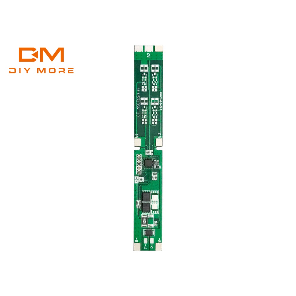 DIYMORE Bảng mạch bảo vệ pin lithium 18650 4S 16.8V 6A BMS PCM không cân bằng