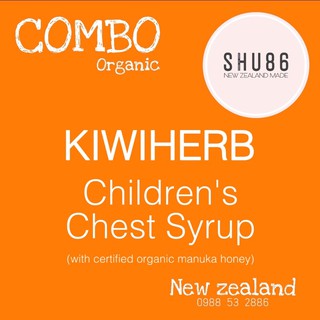 Combo cho khách Kiwiherb Children s Chest Syrup của New Zealand