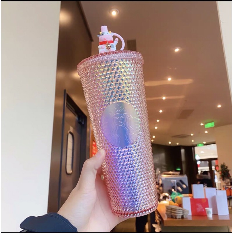 LY STUDDED HỒNG BST TẾT CHINA 2021