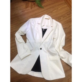 ÁO BLAZER LINEN TAY DÀI