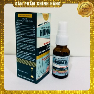 KHỬ MÙI THẢO DƯỢC HONA - XỊT CHỐNG HÔI CHÂN - HÔI NÁCH HONA