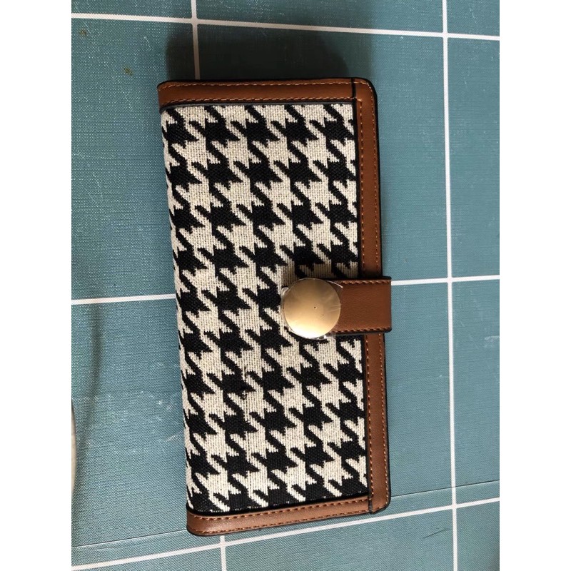 VÍ CẦM TAY MINI HOẠ TIẾT CARO