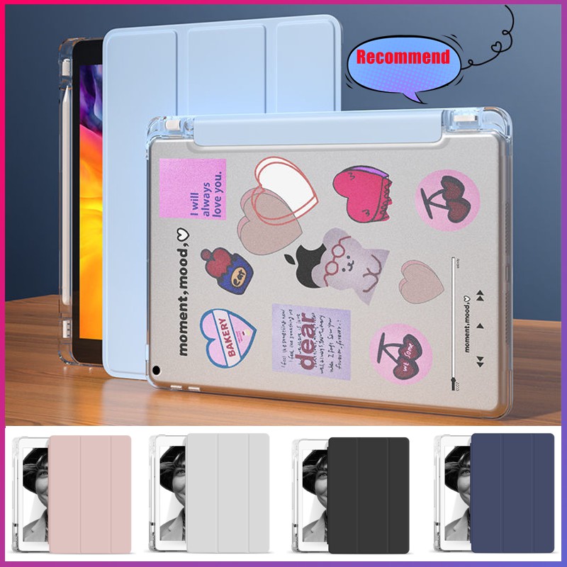 Bao da máy tính bảng có giá đỡ cho Ipad Air 4"/ 8th 10.2" / 10.5 "/ Air 3 / 4 / 2020 2021 Pro 11"