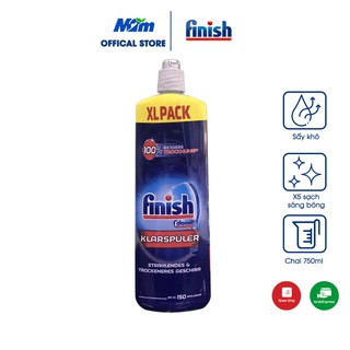Nước làm bóng chén bát Finish cho máy rửa bát 750ml