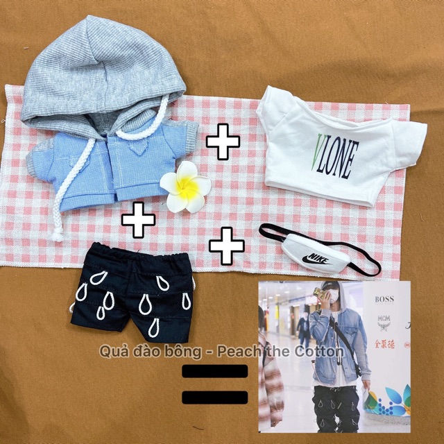 | OUTFIT DOLL | Set quần cần đốt cheap moment Yibo (20cm)