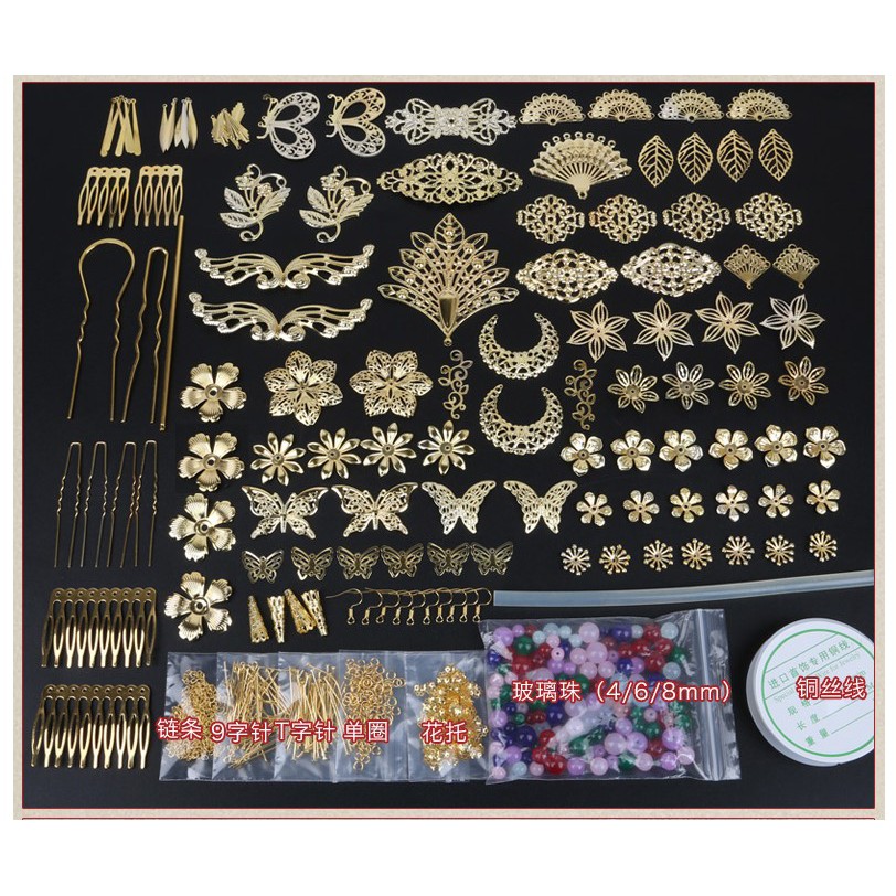 sét phụ kiện làm đồ cổ trang 01