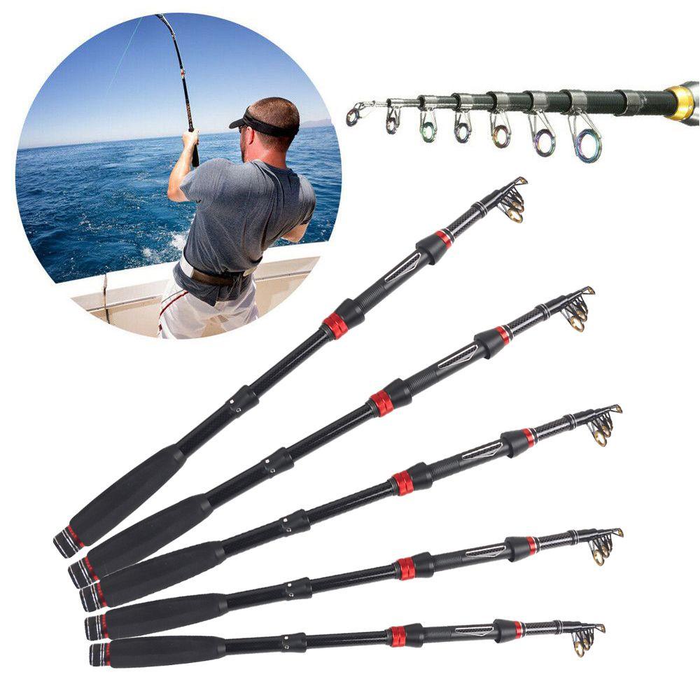 MUVAKO Cần Câu Cá Có Thể Điều Chỉnh Tiện Dụng Khi Đi Du Lịch