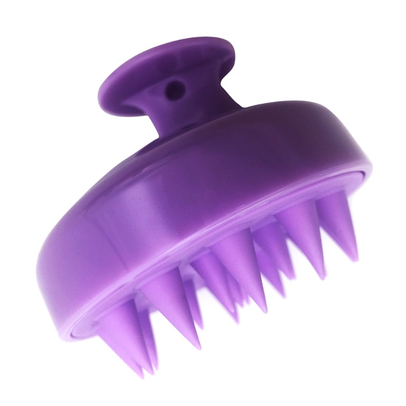 Bàn Chải Gội Đầu Massage Tẩy Tế Bào Chết Bằng Silicone Tiện Lợi YOUYO