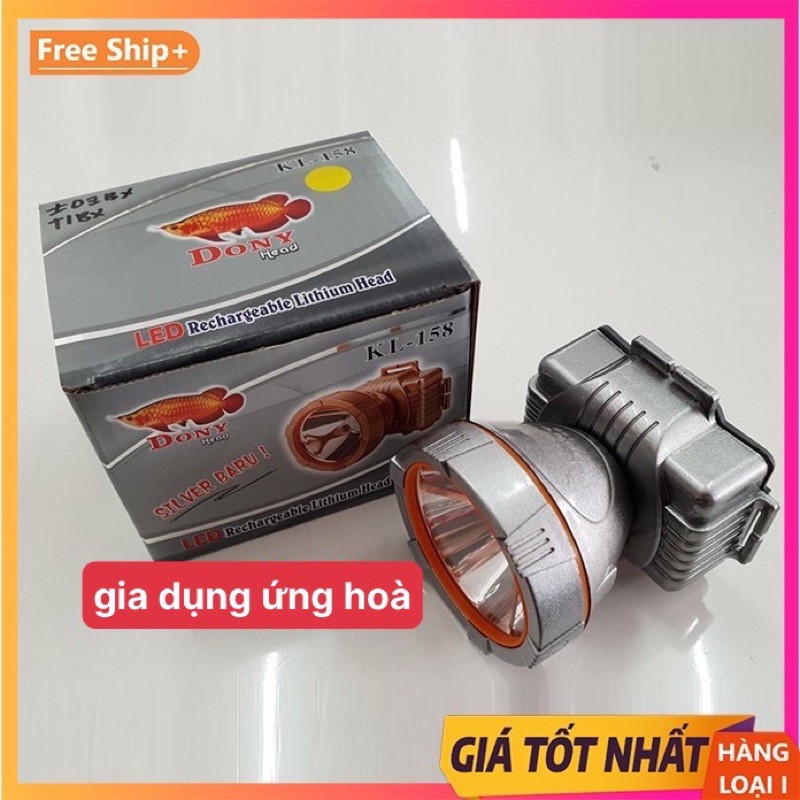 ĐÈN PIN ĐỘI ĐẦU SIÊU SÁNG DONY KL-158