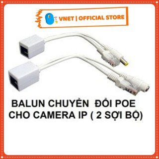 Mua Video Balun POE biến camera IP thường thành camera IP Poe