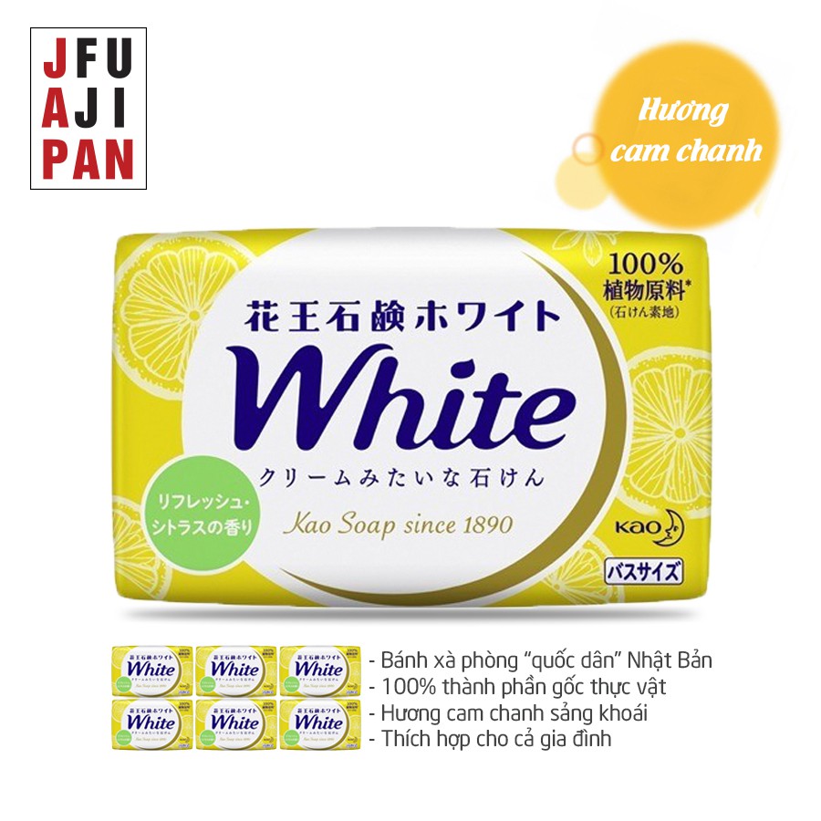 Xà phòng tắm KAO white Nhật Bản 130g