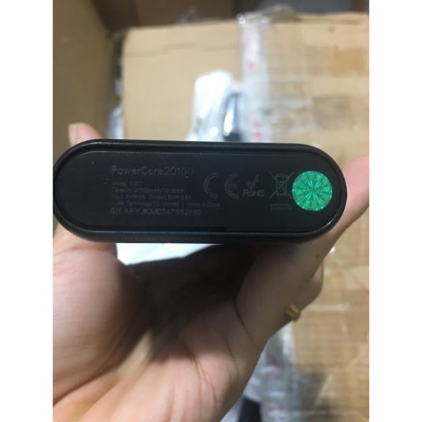 Pin sạc dự phòng Li-Polymer 20000mAh Anker A1271 PowerCore - Likenew Chính Hãng