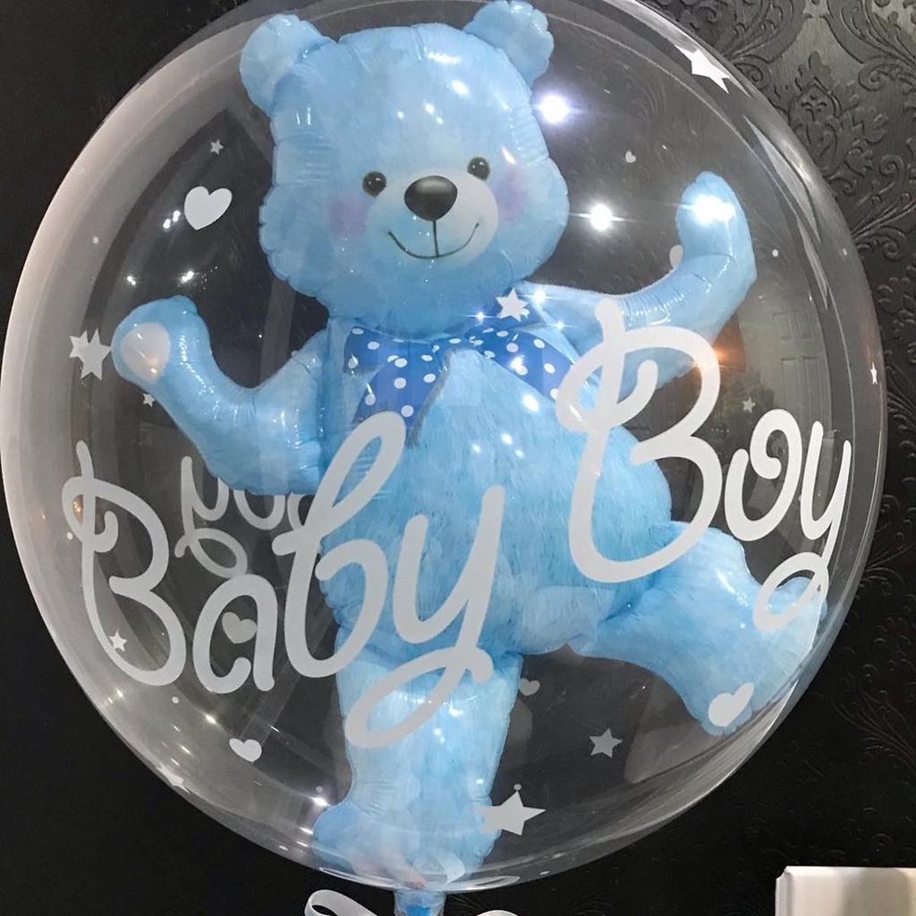 HARRIETT Bong Bóng Nhôm 4D 24 Inch Dùng Trang Trí Tiệc Cho Bé