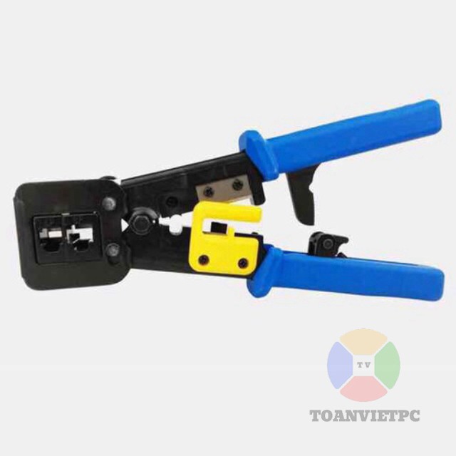 Kìm Bấm Hạt Mạng Xuyên Thấu TOOLS Tặng kèm 10 đầu bấm