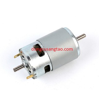 Motor 795 12v 2 bạc đạn 180w - dual shaft