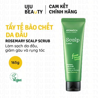 Kem tẩy tế bào chết da đầu chiết xuất hương thảo Aromatica Rosemary Scalp Scrub 165ml