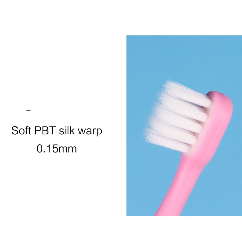 Set 3 Bàn Chải Đánh Răng Lông Mềm Cao Cấp Cho Bé