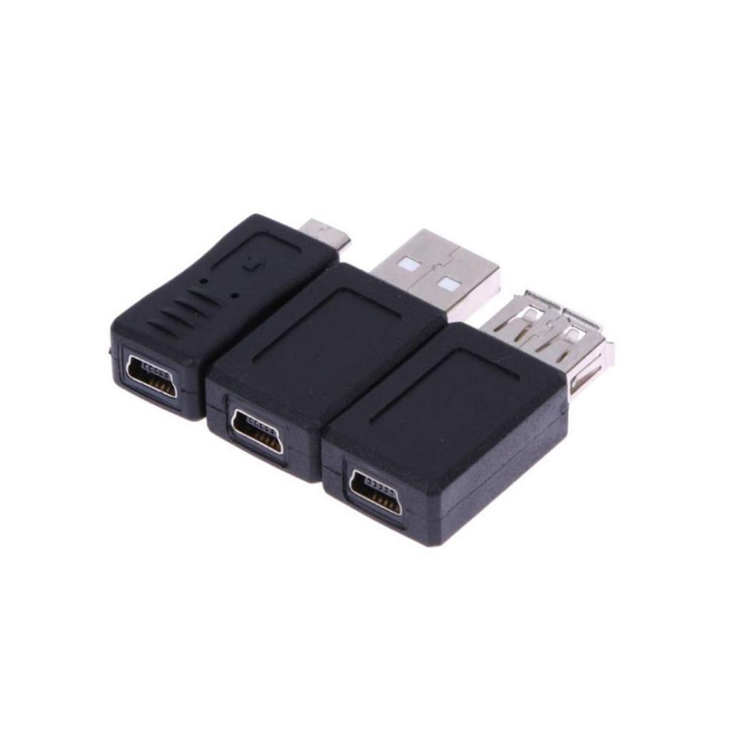 Set 12 Đầu Chuyển Đổi Otg Usb 2.0 A Male Sang Female Micro-B