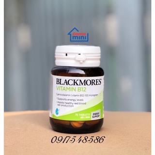 Blackmores vitamin B12 75 viên