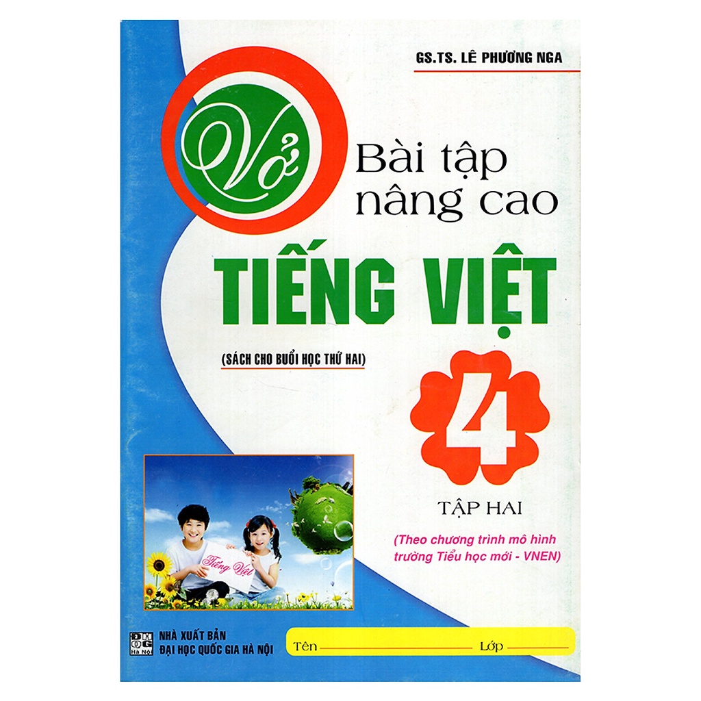 Sách - Vở Bài Tập Nâng Cao Tiếng Việt 4 Tập 2