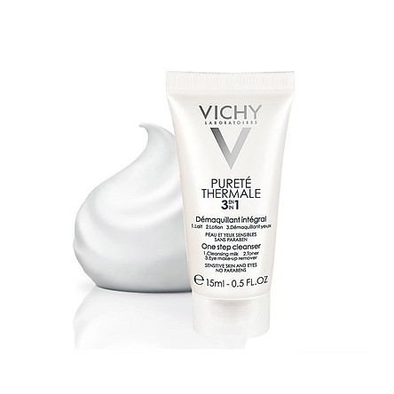 {Minisize} Sữa Rửa Mặt Tẩy Trang 3 Tác Dụng Vichy Purete Thermale One Step Cleanser 3 In 1