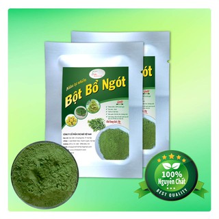 Bột rau ngót 20g, 50g, 100g nguyên liệu dùng nấu cháo ăn dặm, tạo màu bánh, kẹo