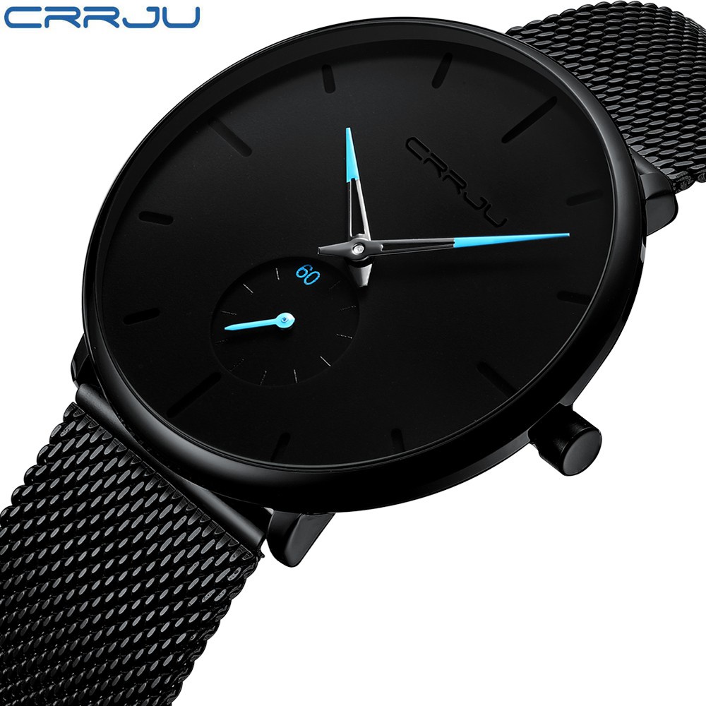 Đồng Hồ Nam CRRJU CR8940 Dây Thép Cao Cấp - HÀNG MỚI VỀ