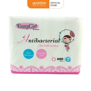 Băng vệ sinh ban ngày UUcare Young Girl 24cm gói 16 miếng