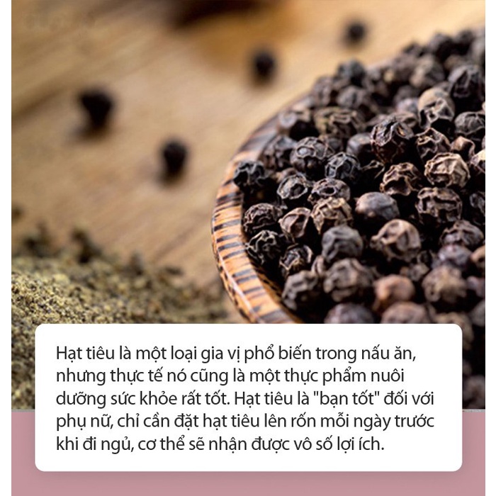 Hạt tiêu đen xay sẵn nguyên chất Đăklăk giá sỹ - 500gr- vị cay nồng thơm - Bigmon