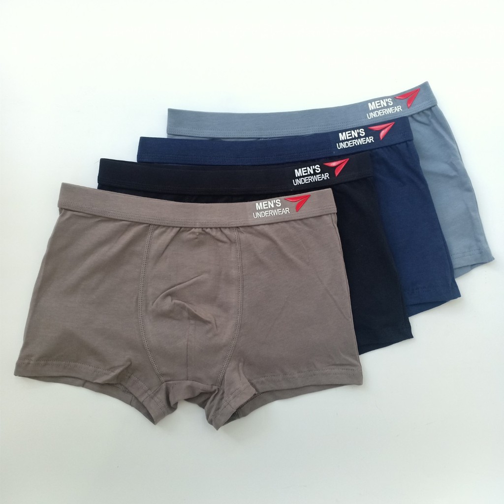 Combo 4 quần sịp nam Cotton MEN'S Cao Cấp - Co giãn 4 chiều